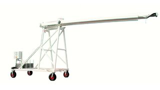 Mit der Förderanlage lassen sich 20-Fuß-Container ideal zum Massenguttransport nutzen. (Bild: Van Beek)