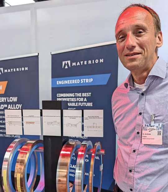 Dr. Andreas Frehn, Materion Brusch.(Bild:  H. Stotz)