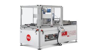 1. Der neue Kartonaufrichter TF12 Small ist eine effiziente Verpackungslösung für Produktionen mit wenig Platz. (Bild: SACMI Packaging & Chocolate)