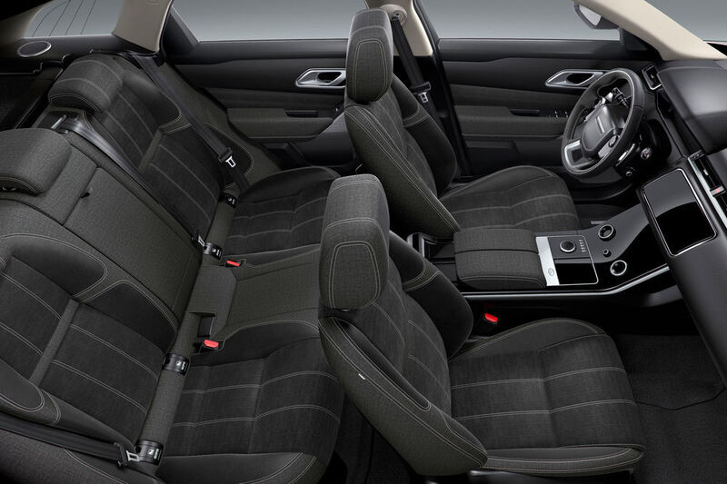 Ganz neu im Angebot sind  Premium-Textilien als Lederalternative. (Jaguar Land Rover)