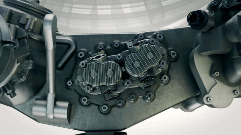 Die Schmier- und Spülpumpe im Modell... (Bild: Siemens)