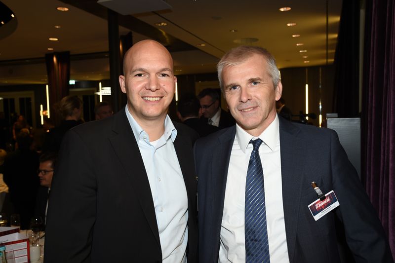 (l.) Stefan Klinglmair, ALSO, und Thomas Wolff, Lenovo (Bild: IT-BUSINESS / Hannes Magerstädt )