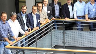 Die Partner des neuen ZIM-Kooperationsnetzwerks Bioraffinerien, kurz BioRaf, beim Kick-Off im TTZ Bremerhaven (Bild: TTZ Bremerhaven/Maximilian Grieger)