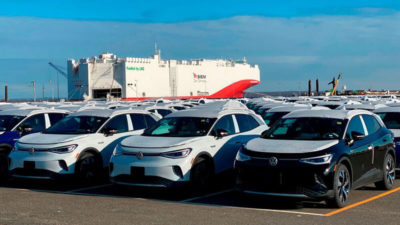 Der VW ID 4 startet jetzt in weiteren Märkten.(Bild:  Volkswagen)