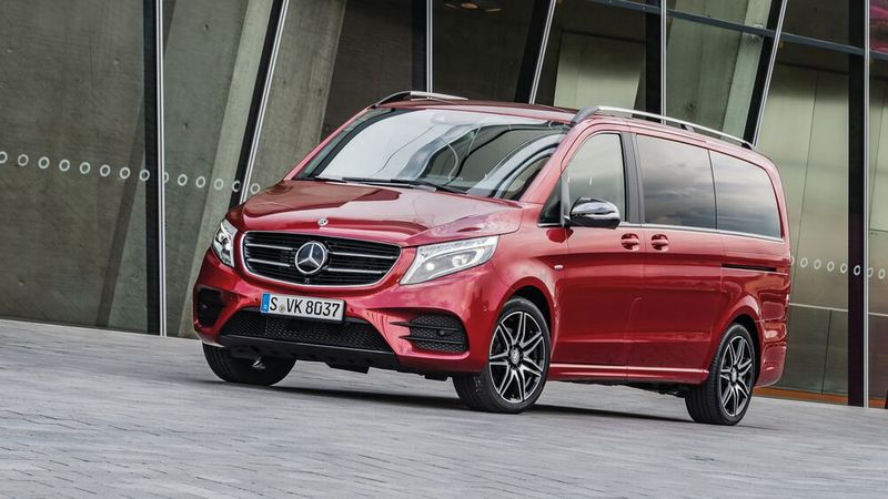 Platz eins im Segment der Großraum-Vans im Gesamtjahr 2022: die Mercedes V-Klasse mit 20.180 Neuzulassungen. (Bild: Daimler)