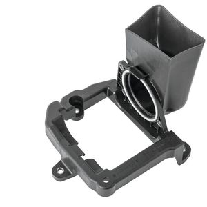 Vom Labor geprüft und freigegeben: Das von Pöppelmann K-Tech verwendete Polymer für den Halter Soundgenerator stammt aus gebrauchten Kunststoffverpackungen der haushaltsnahen Wertstoffsammlungen.(Bild:  Pöppelmann)