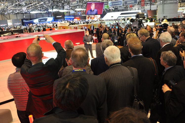 Das Interesse der Medien war groß. (Foto: Wehner)