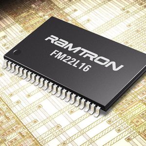 Bild 1: Ramtrons neues FRAM FM22L16 vervierfacht die Speicherkapazität auf 4 MBit