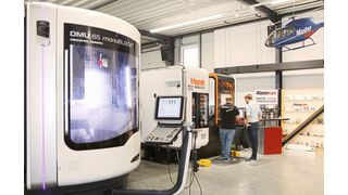 Das firmeneigene Vorführ- und Technologiezentrum von Intercam in Bad Lippspringe ist  mit zwei hochwertigen CNC-Maschinen ausgestattet. (Oltrogge)