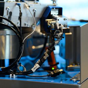 Technik zum Anfassen boten Aussteller auf der Schraubtec in Dresden.(Bild:  Stefan Stark/VCG)