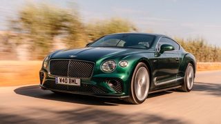 Im Grundmodell noch 635 PS stark, kommt der Continental GT im Speed auf 659 PS. (Bild: Bentley)