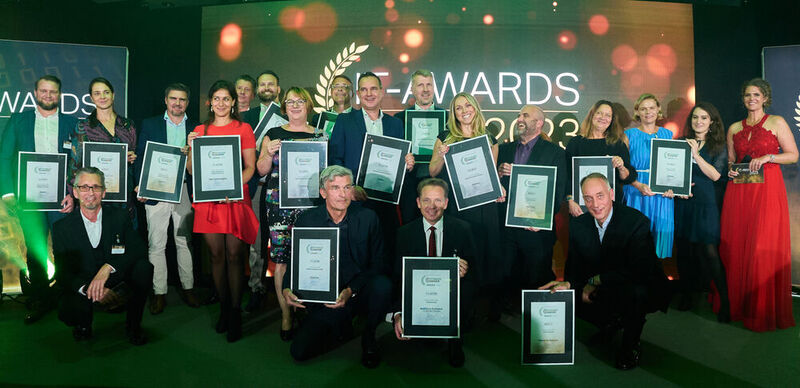 Die Preisträger der Storage-Insider-Awards im Gruppenfoto. (Bild: krassevideos.de / VIT)