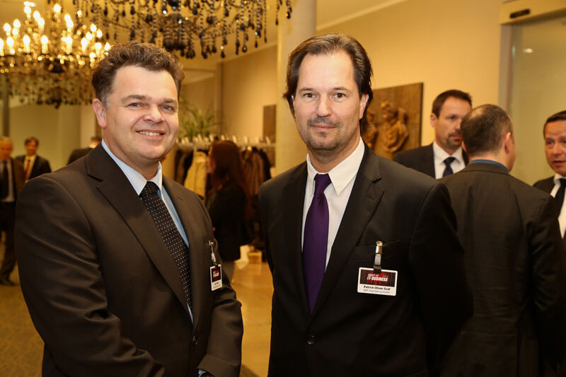 Axel Noack (l.) und Patrick Oliver Graf, NCP (IT-BUSINESS)