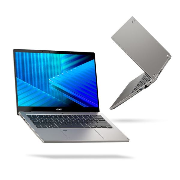 Das Convertible Travelmate P2 Spin 14 verfügt über ein 360-Grad-Scharnier und einen Wacom-AES-2.0-Stift.  (Bild: Acer)