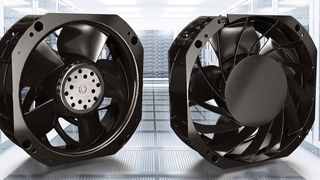 Speziell für den Einsatz in druckfordernden Applikationen konzipiert, eignet sich der kompakte Axieco 200 vor allem für Herausforderungen in Rechenzentren.  (Bild: EBM-Papst Mulfingen GmbH & Co. KG)