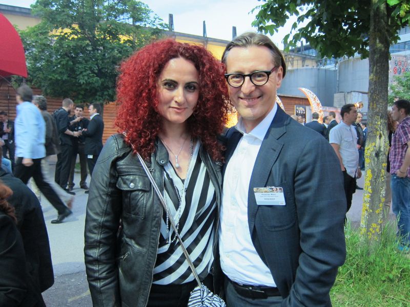 Alexander Maier, Ingram Micro, und Besa Agaj, IT-BUSINESS (Bild: IT-BUSINESS)