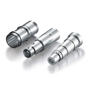 Manser bearbeitet auf den Index-Anlagen Teile bis 120 mm Durchmesser im Kleinserienbereich. Auf den «Index C100» und «C200» werden vor allem Teile in grösseren Serien mit Durchmessern 30 mm bis 80 mm zerspant.(Bild:  August Manser AG)