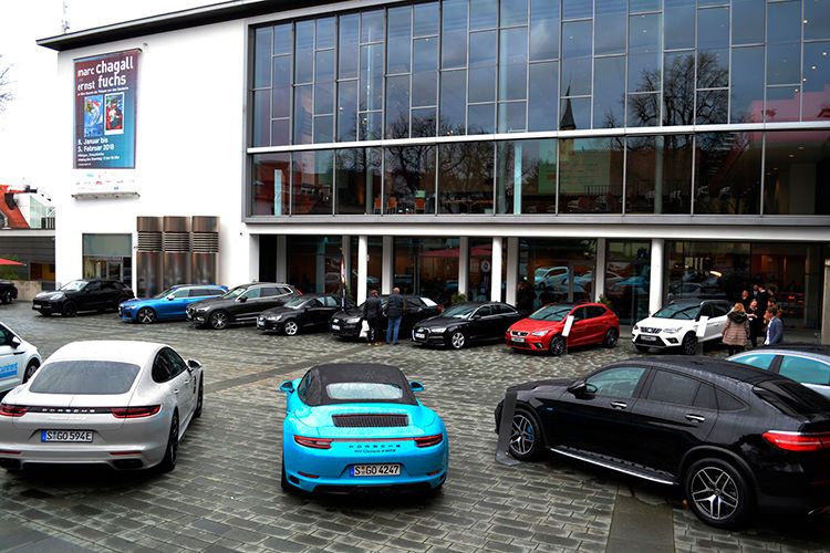  ... um aktuelle Modelle zu präsentieren. (Bild: Seyerlein / »kfz-betrieb«)