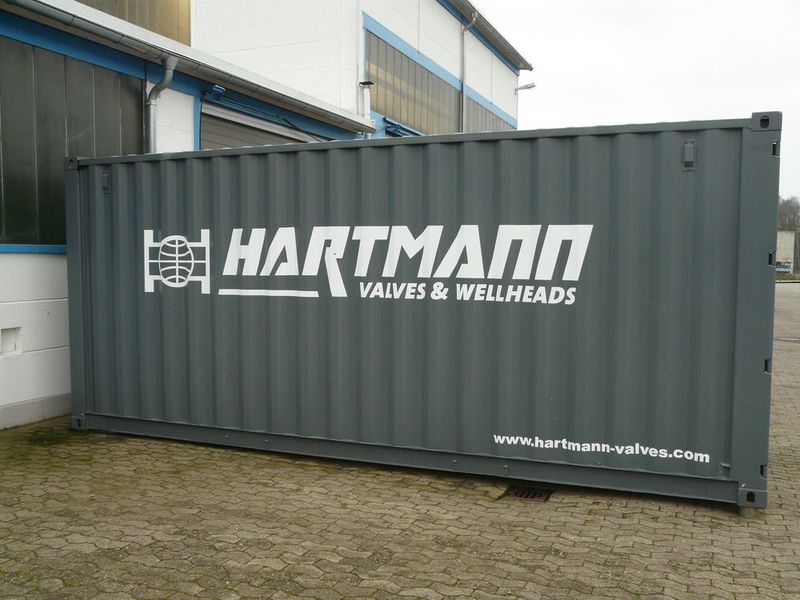 Sämtliche Komponenten der Druckluftstation sind in einem 20''-Container untergebracht. (Unimatic)