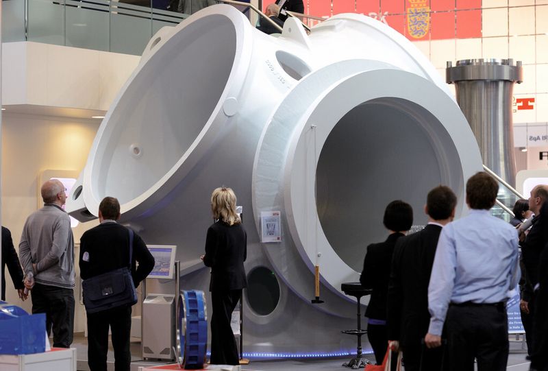 Auf der Industrial Supply mit ihren 1600 Ausstellern waren auch grössere Brocken zu bestaunen. (Bild: Deutsche Messe AG)