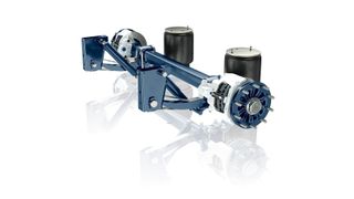 Die Airlight II Luftfederung gibt es jetzt auch für Wechselbrückenanhänger und Megatrailer.  (BPW)