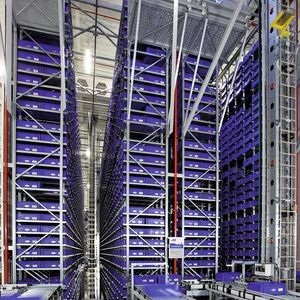Bild 1: Intralogistische Komponenten wie automatische Kleinteilelager (AKL) machen einen Anteil von rund 25% an den Energiekosten der Logistikkette aus.