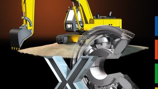 Durch Sonder-Befettung in Kombination leistungsfähiger Dichtungen bewältigen Xforce-Lager hohe Tragzahlen über eine lange Lebensdauer.  (Bild: Findling)