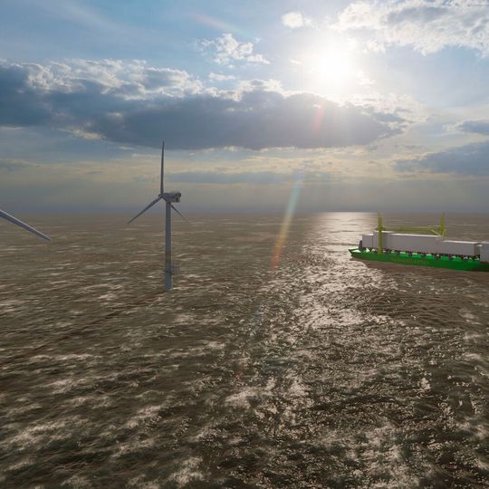 Technische Konzeptstudie für eine Ammoniakanlage auf Basis der Uhde-Ammoniaksynthesetechnologien(Bild:  Thyssenkrupp Uhde)