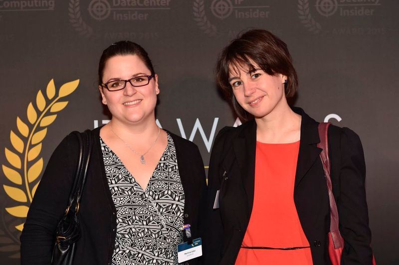 Martina Eder und Sarah Hippold von Solarwinds (VIT)