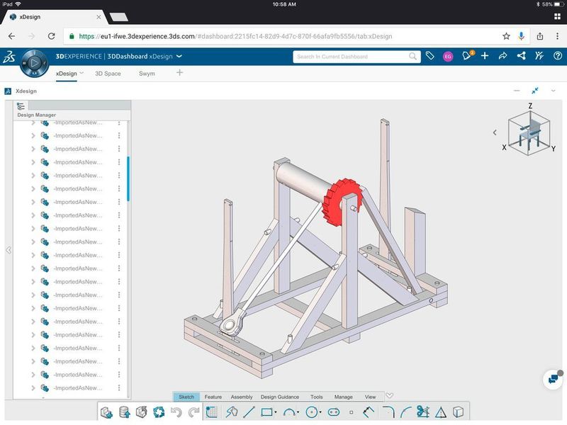 Mit X-Design bietet Dassault Systèmes eine claudbasierte 3D-CAD-Software an, die die Daten auf der 3D-Experience-Plattform speichert. (Dassault Systèmes)