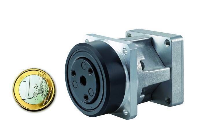 Das Planetengetriebe HPG soll eines der kleinsten für Servo- und Schrittmotoren im Leistungsbereich kleiner 100 W sein.  Bild: Harmonic Drive (Archiv: Vogel Business Media)