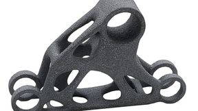 Siliziuminfiltriertes Siliziumkarbid: Beispiel komplexer Geometrien mithilfe additiver Fertigung. (Bild: Kyocera)