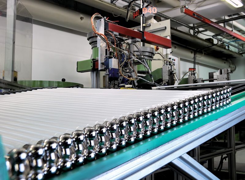 Die Montage der Markisenkurbel. (Geiger)