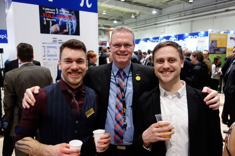 Das pilot Trio, (v.l.) Nico Fabel, Christian Haack und Vincent Mau. (Bild: IT-BUSINESS)