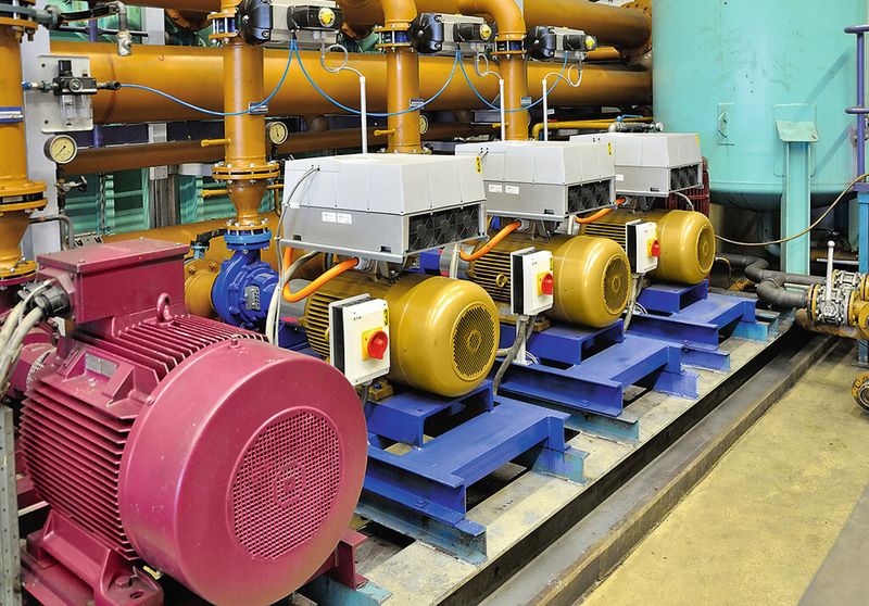 Bild 3: Energieeinsparungen von 90 % brachte das Fluid-Future-Konzept für die Heidelberger Druckmaschinen AG. (Bild: KSB)