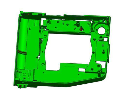 Das Anwendungsbeispiel zur konturnahen Temperierung zeigt ein Formteil aus der Haushaltsgerätebranche. (Nonnemann)