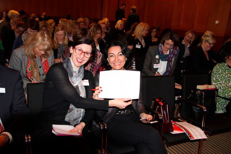 Daniela Schilling, Vogel IT-Akademie, und Diana Coso, EMC, zwei der Gründungsmitglieder des Women’s IT Networks. (Bild: Vogel IT-Akademie)