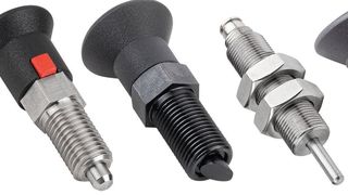 Arretierbolzen verhindern eine Veränderung der Arretierstellung durch Querkräfte.  (Heinrich Kipp Werk)