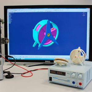 csi testet mit verschiedenartigen Versuchsaufbauten Einsatzbereiche und Potenzial von Formgedächtnislegierungen.