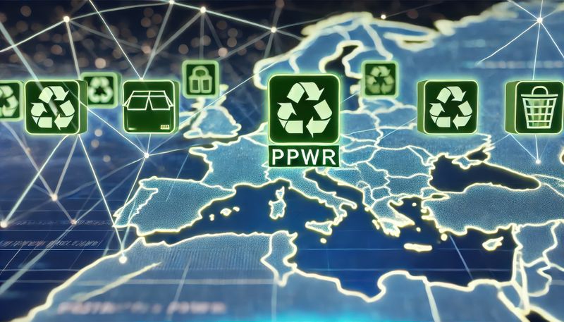 Le 12 août 2026 marque un tournant décisif pour l'ensemble de l'industrie allemande des matières plastiques et de l'emballage. Avec l'entrée en vigueur officielle du règlement européen sur les emballages (PPWR) et de la loi nationale d'application relative aux emballages (VerpackDG) qui l'accompagne, les règles juridiques applicables aux distributeurs ont radicalement changé.(Bild:  © Cre-AI-Tor – stock.adobe.com)