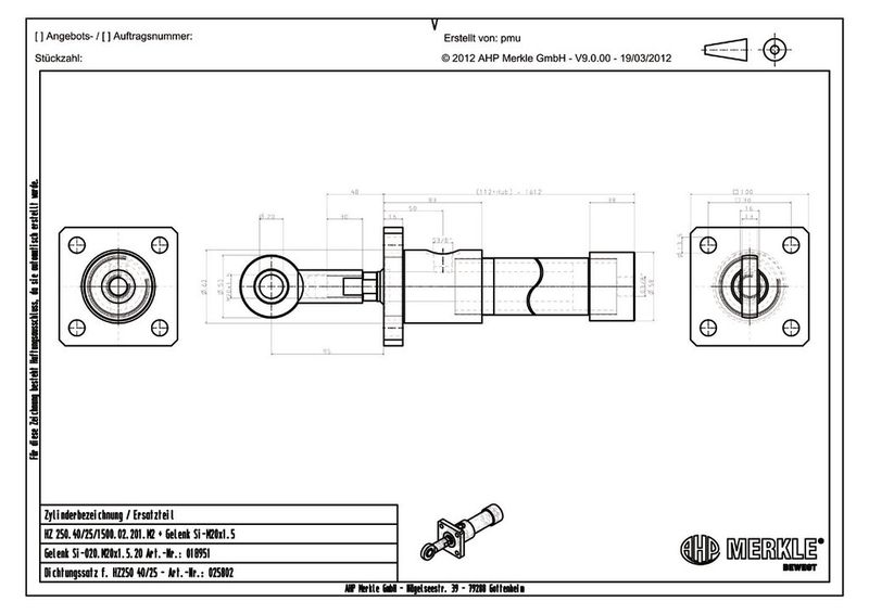 Als Vektorgrafik gespeichertes 2D-Maßblatt. (Bild: AHP Merkle)