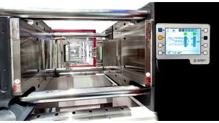 Kunststoff-Spritzgießer (im Bild) und Blechumformer sollten sich das besondere Magnetspannsystem R-MAG von Roemheld mal genauer anschauen. Es punkte mit auswechselbaren Magnetpolen und einer Kraftanzeige. Hier mehr dazu ... (Bild: Roemheld)