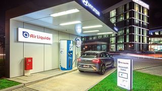 Der Hyundai Nexo gehört zu den wenigen Serien-Brennstoffzellen-Pkw. (Hyundai)