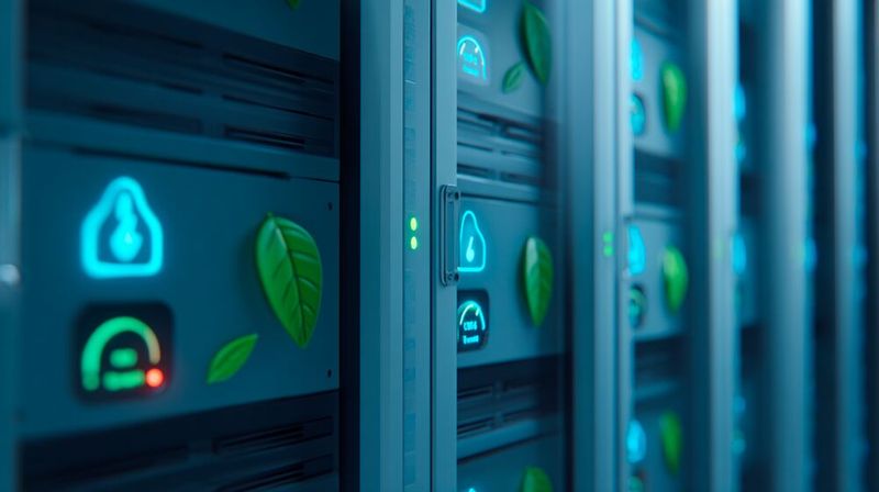 Damit die Kosten angesichts ständig wachsender Datenmengen nicht immer weiter ansteigen, wird nach neuen Möglichkeiten gesucht, Storage stromsparender und damit günstiger zu machen.(Bild:  Midjourney / KI-generiert)