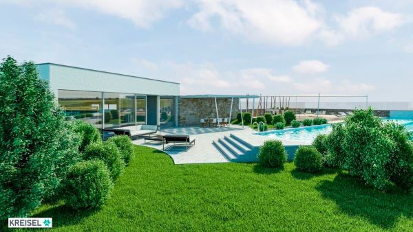 Der Pool der geplanten Akkufertigung (Bild: Kreisel Electric)