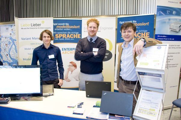 Hier wird modelliert: Das Team von LieberLieber Software aus Wien. (Elisabeth Wiesner)