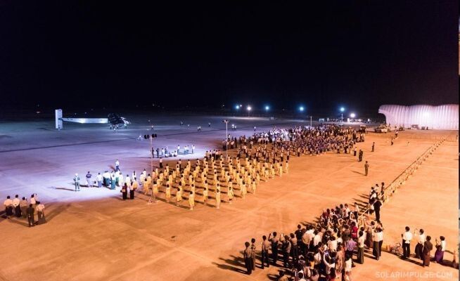 Flug 6 Chongqing - Nanjing, China (Bild: Solar Impulse)