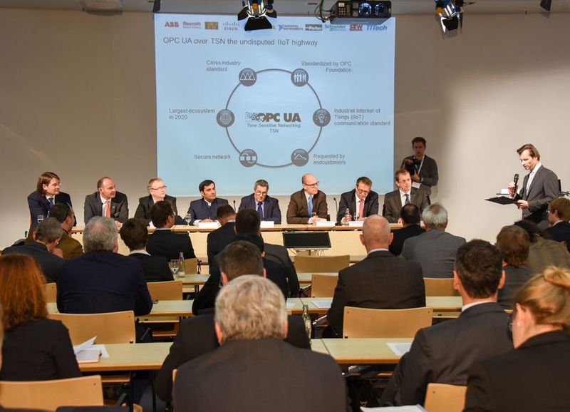 Die Unternehmen streben an, OPC UA TSN in den kommenden Generationen ihrer Produkte zu unterstützen. Erste Prototypen werden bereits in ein Testbed des IIC integriert. (TTTech)