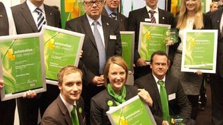 automation app award 2013: Unter den 8 Shortlist-Platzierten wurden am 27. November auf der SPS IPC Drives die 3 besten Automatisierungs-Apps aus 3 Kategorien gekürt. (elektrotechnik/Vogt/Kunze)