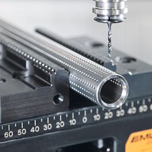 Der «BasicDrill Micro» ist als universell einsetzbarer Bohrer für eine breite Materialpalette nutzbar. Das belegen umfassende Testreihen mit einer Vielzahl von Probebohrungen in verschiedenen Werkstoffen.(Bild:  Emuge Franken)